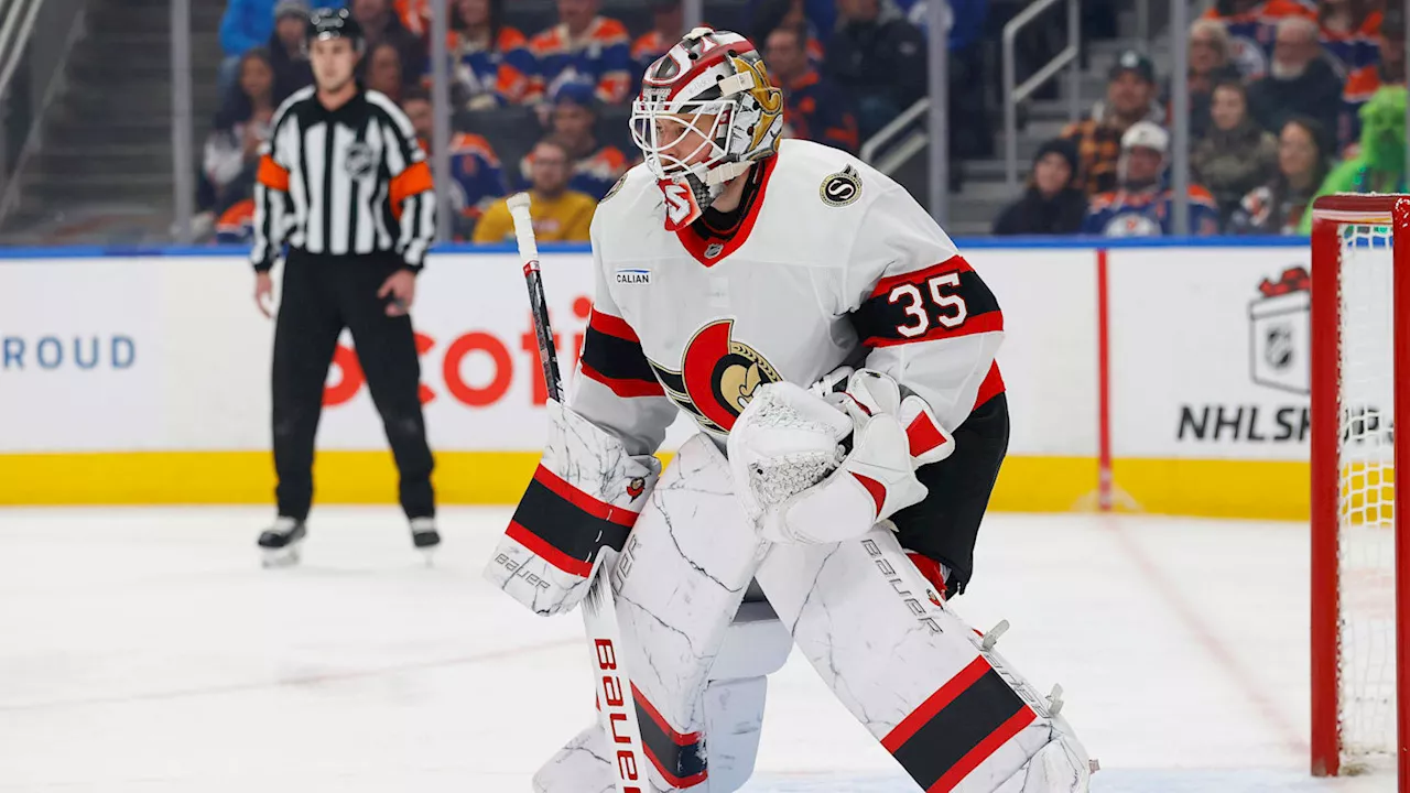 Senators Goalie Ullmark Out for Road Trip