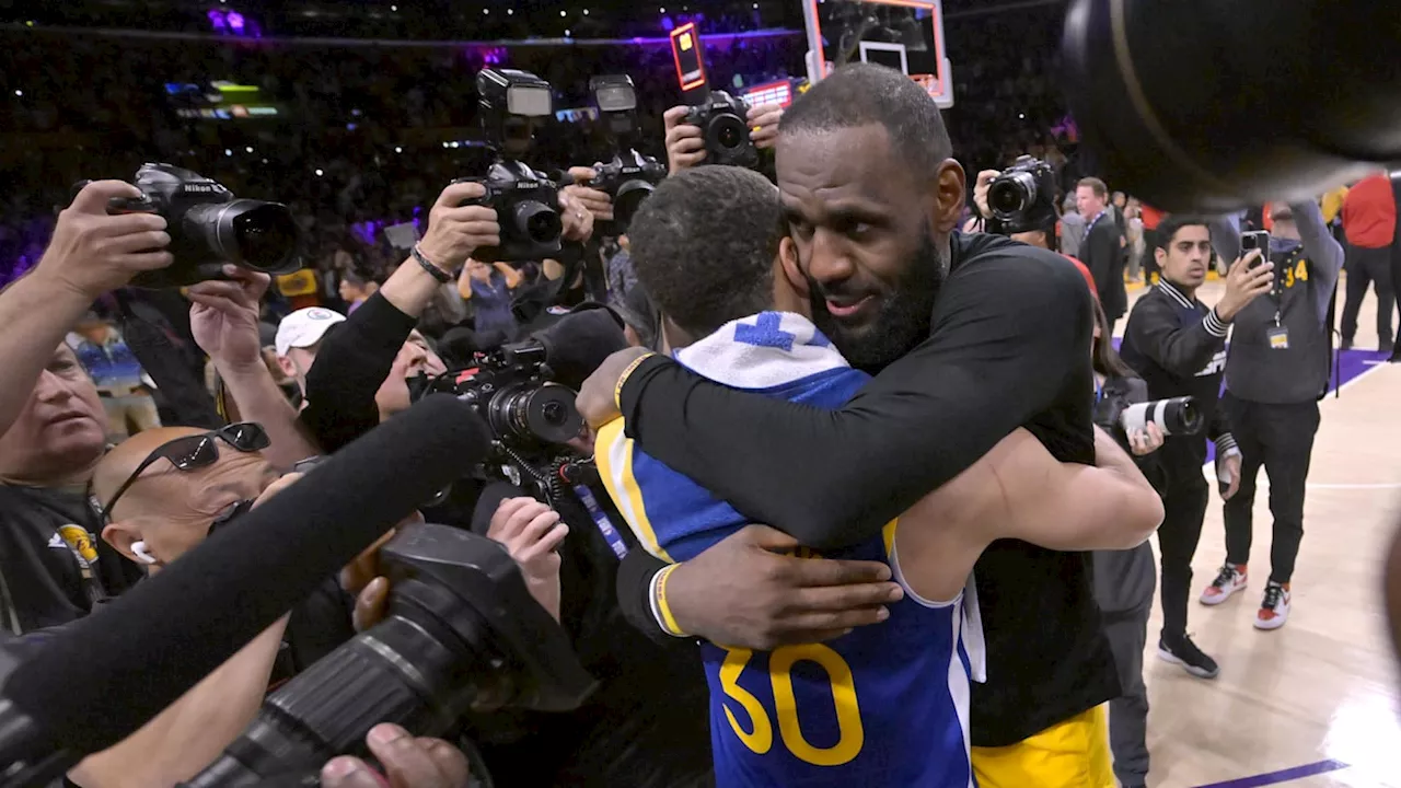 Steph Curry Gives 2-Word Response About Teaming Up With LeBron James In NBA