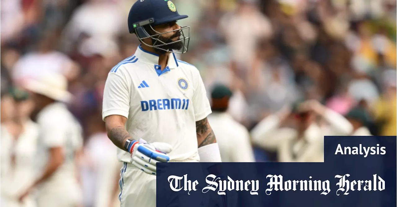 Virat Kohli came looking for a fight, but found a humbling