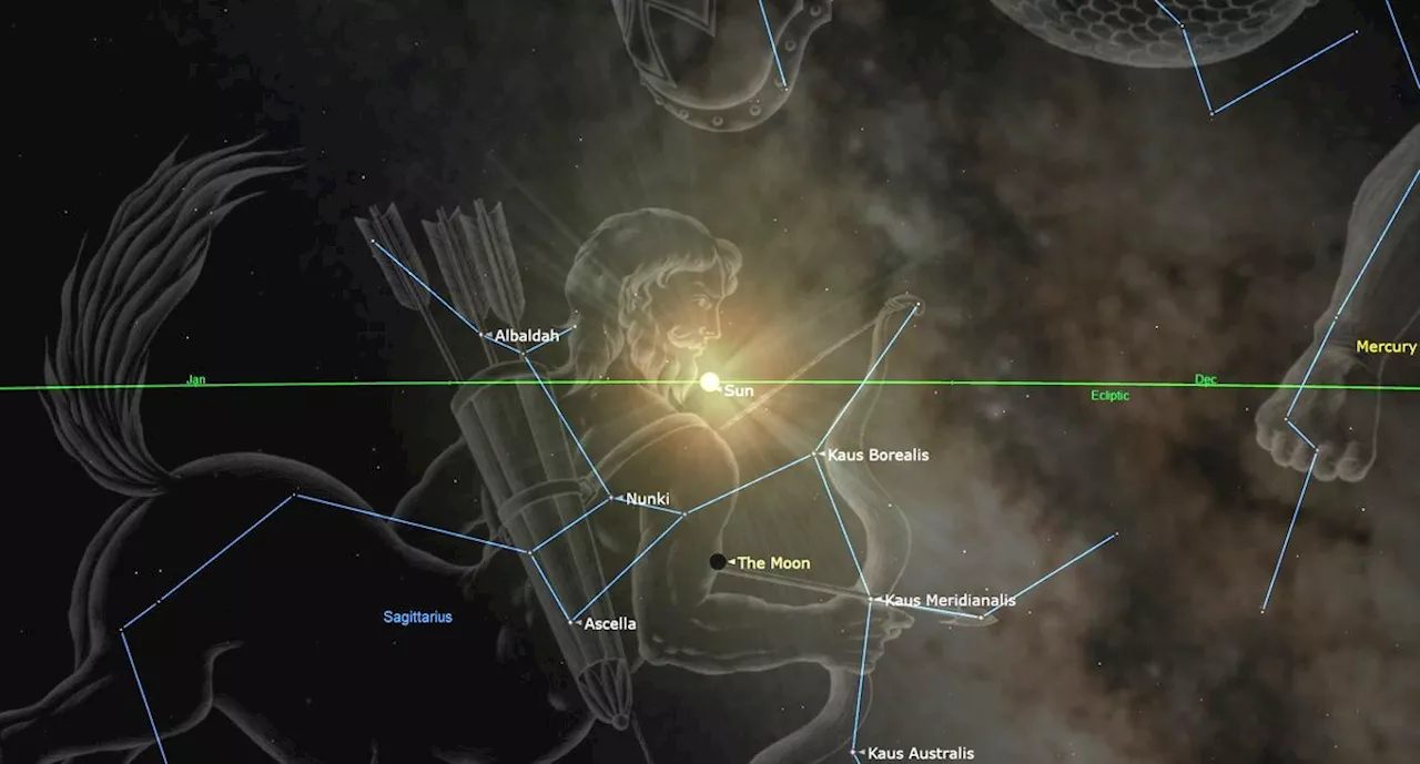 Moon Conjunction with Mercury Visible in Some Locations