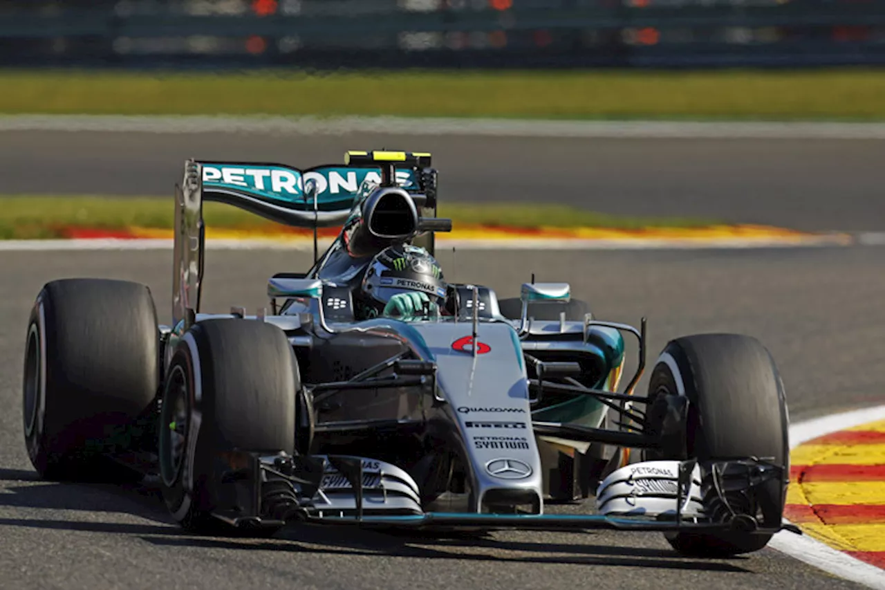 Belgien-Training: Nico Rosberg Top, Maldonado crasht