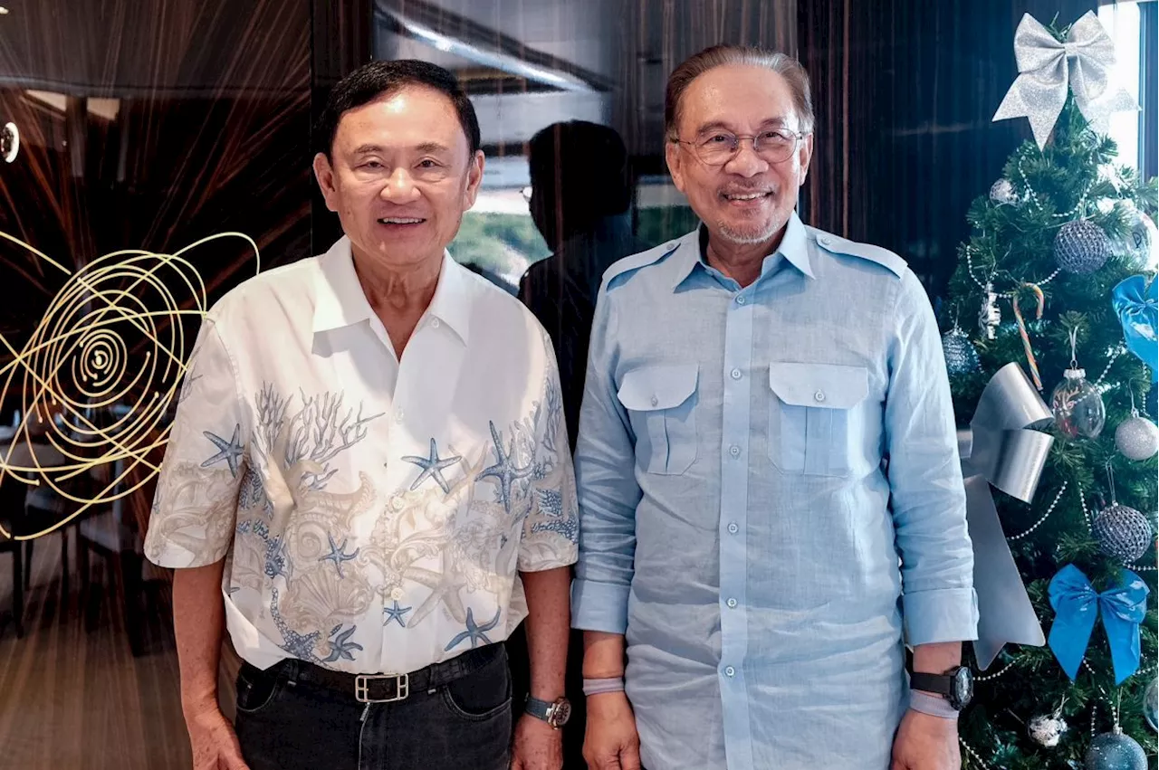 Anwar Ibrahim Meets Thaksin Shinawatra to Discuss Regional Priorities