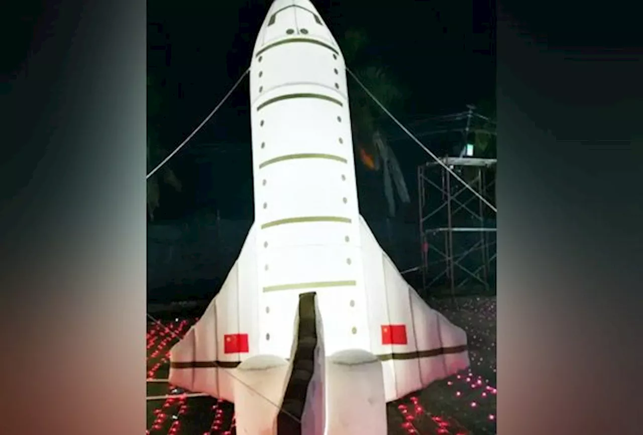 Johor carnival ordered to close over rocket replica featuring China flag