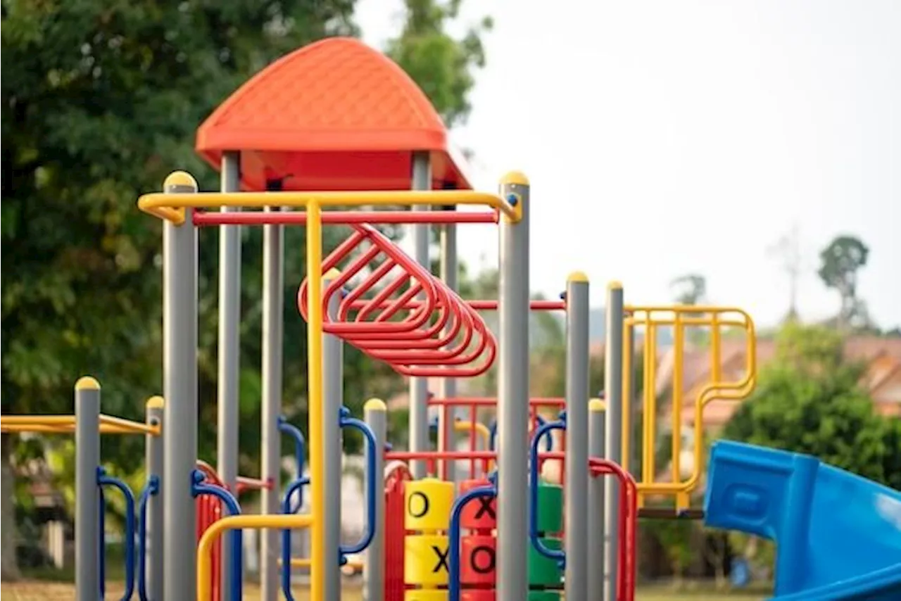 Two-year-old Singapore girl hit on head by falling metal bar at playground