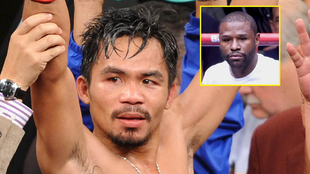 Manny Pacquiao’s star-making victory over Oscar De La Hoya only happened because of Floyd Mayweather r...