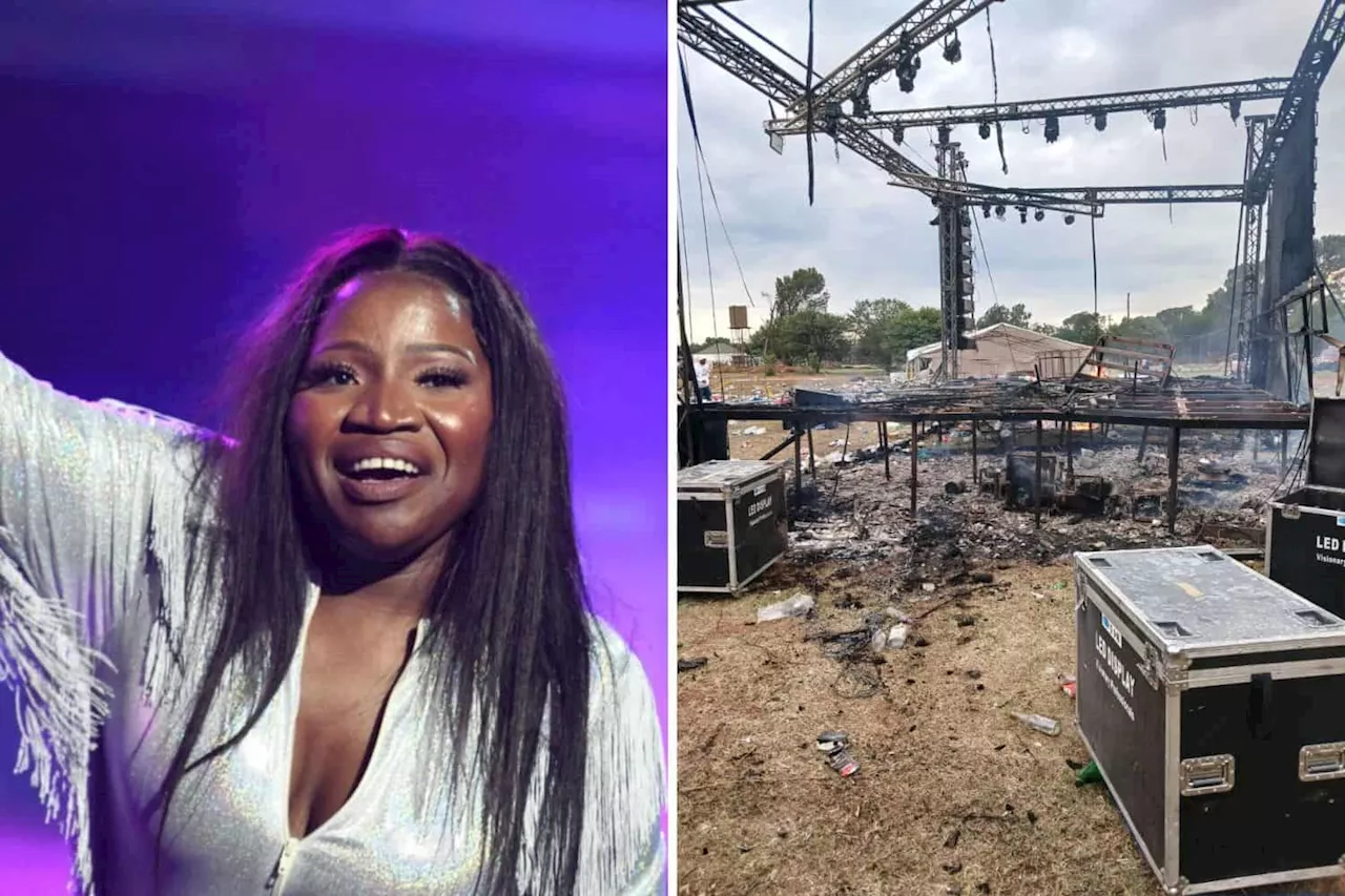 Makhadzi's No-Show Sparks Festival Chaos, Stage Set Ablaze