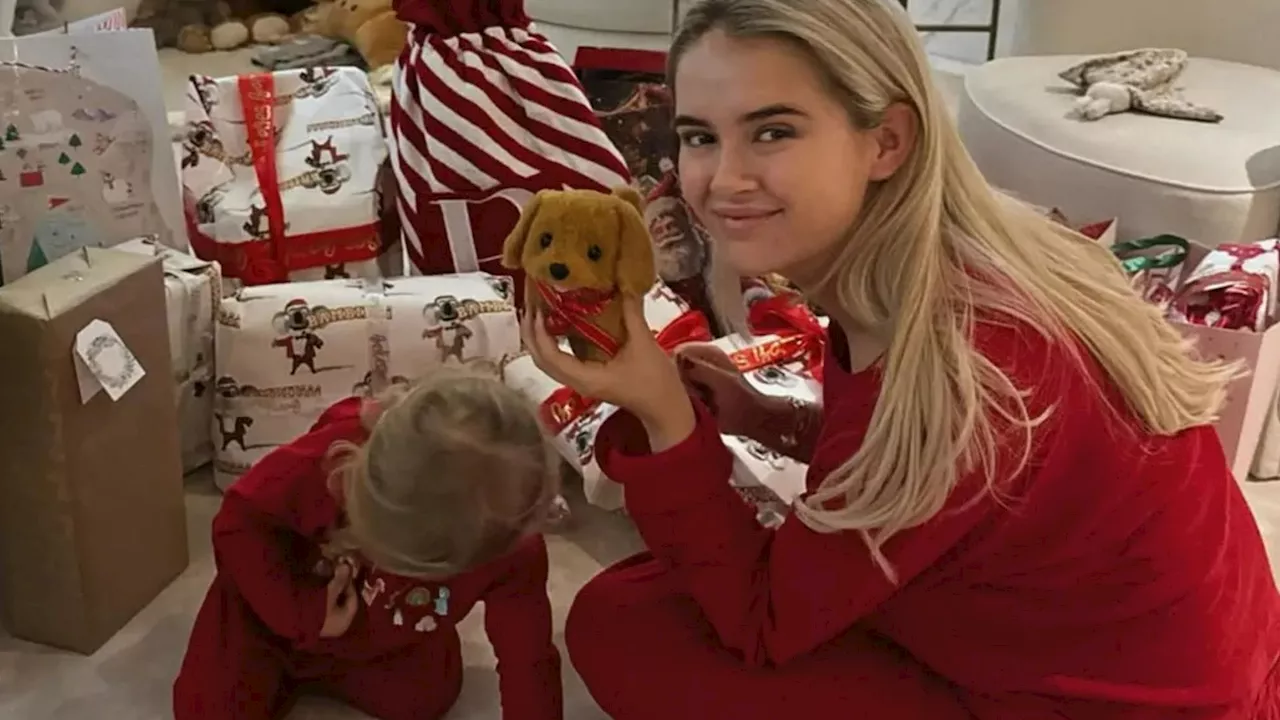 Molly-Mae Hague Celebrates First Christmas as a Single Mum with Matching Pyjamas and Festive Snaps