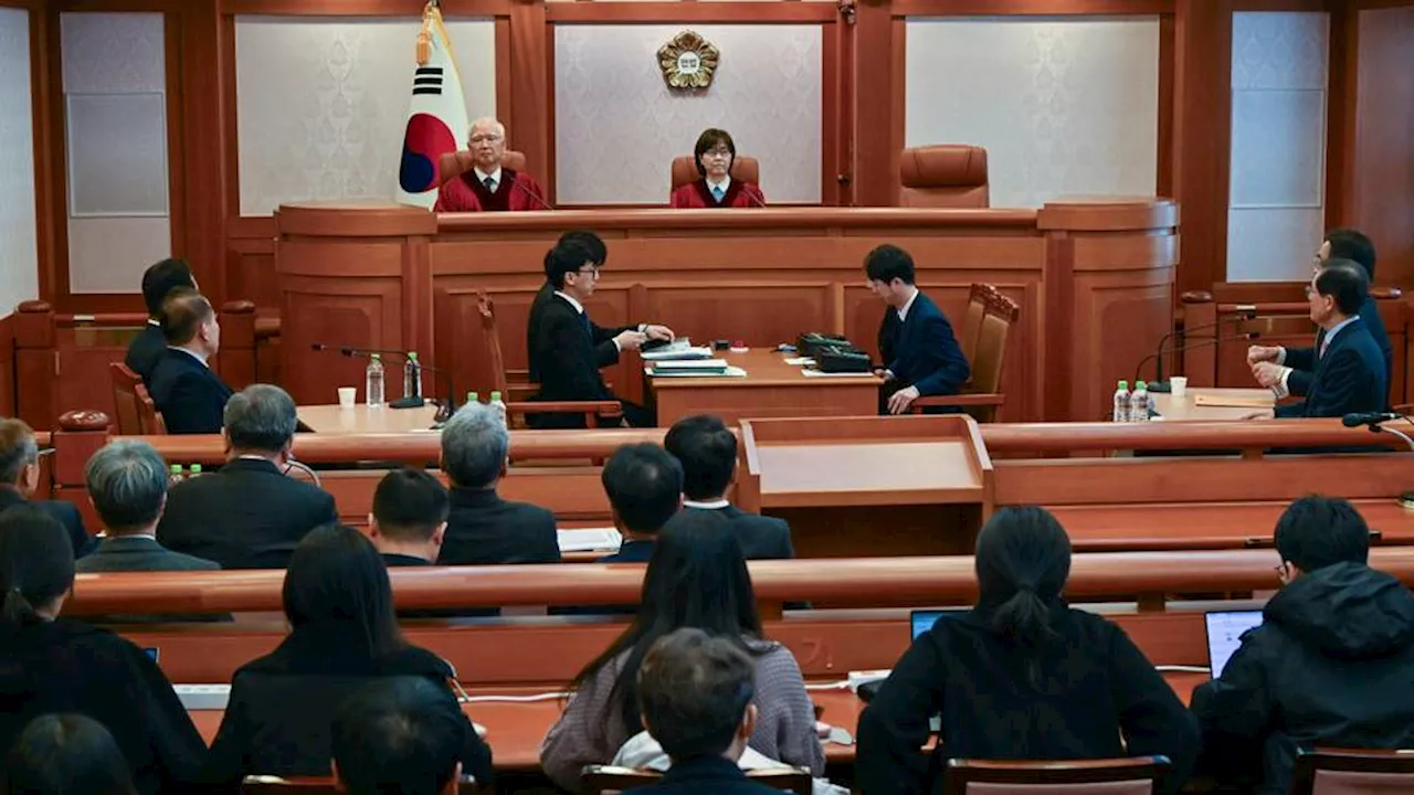 South Korea's Constitutional Court Begins Impeachment Trial of President Yoon