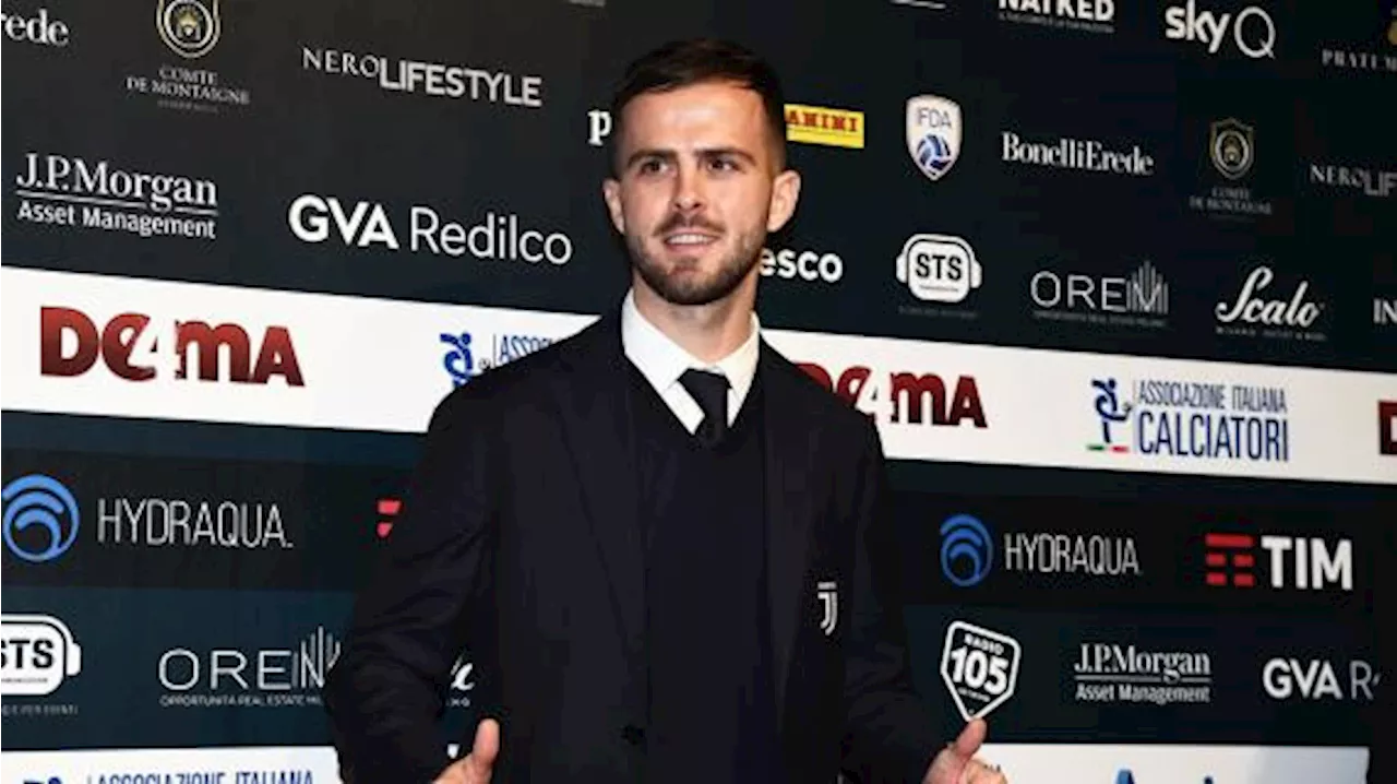 Pjanic ai Globe Soccer Awards: 'La Roma deve fare meglio, la Juventus ha bisogno di tempo'