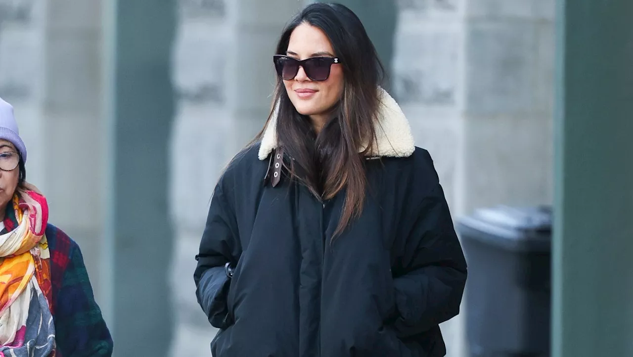 Olivia Munn's Luxe Coat Has a $54 Amazon Alternative