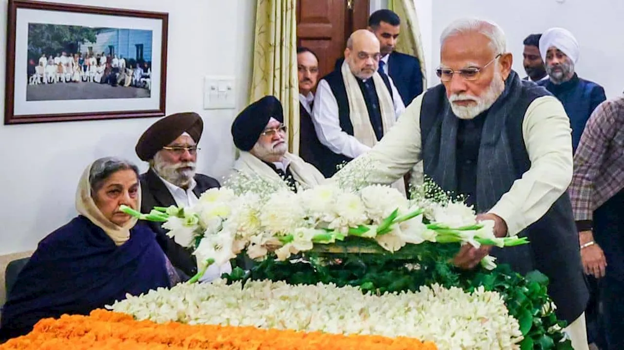 His Life Is An Inspiration For Future Generations: PM Modi Pays Tribute To Manmohan Singh