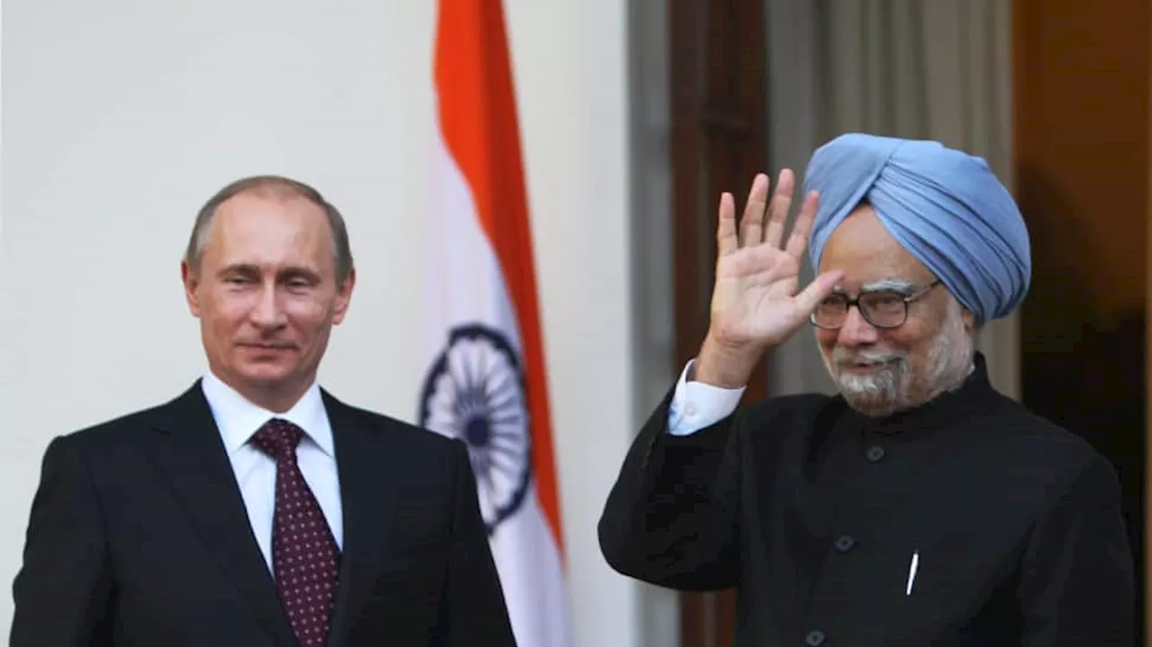 Putin Hails Manmohan Singh as Outstanding Statesman