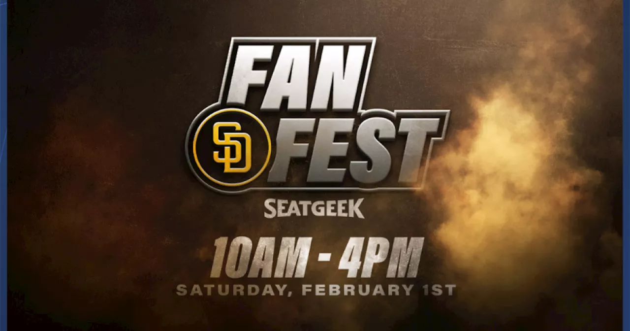 Padres Announce 2025 FanFest Details