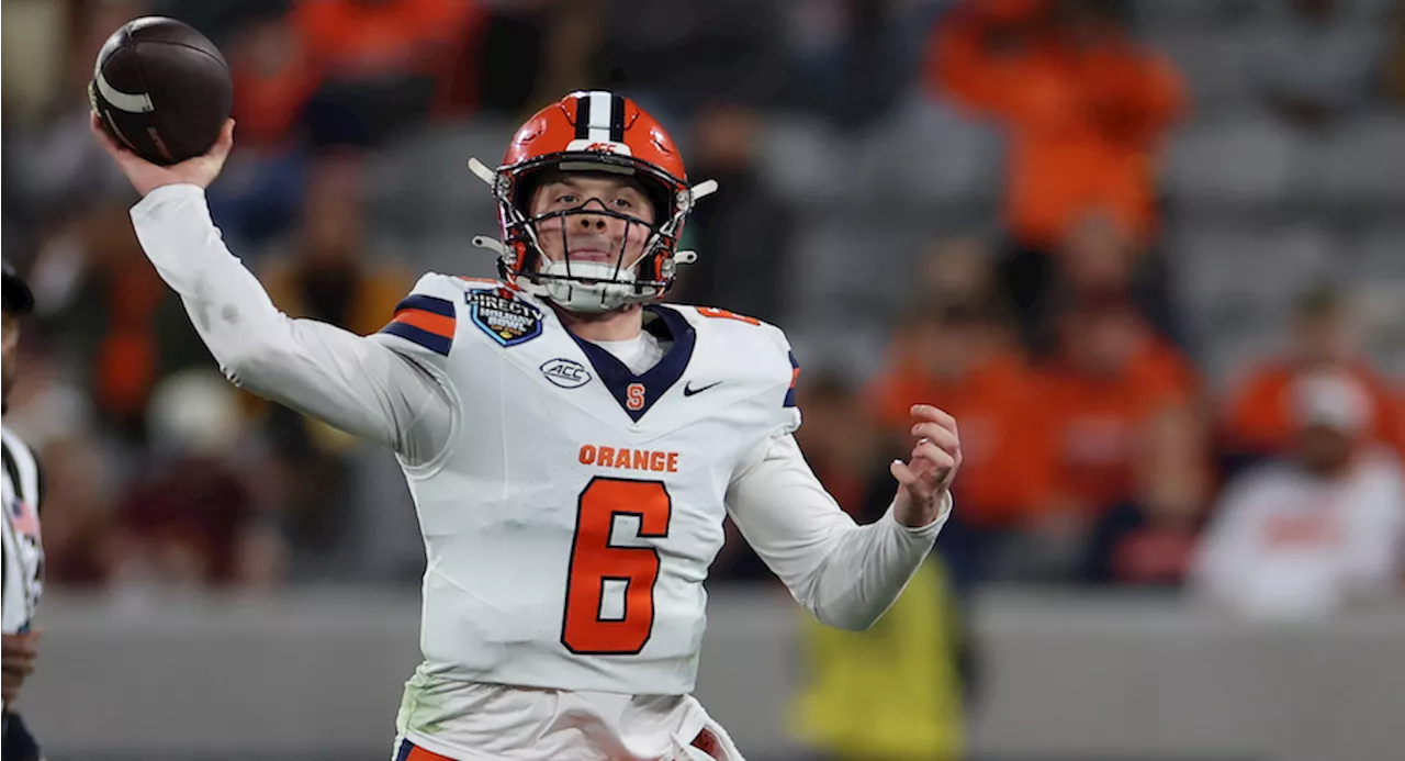 McCord Shatters ACC Passing Record in Syracuse's Holiday Bowl Victory