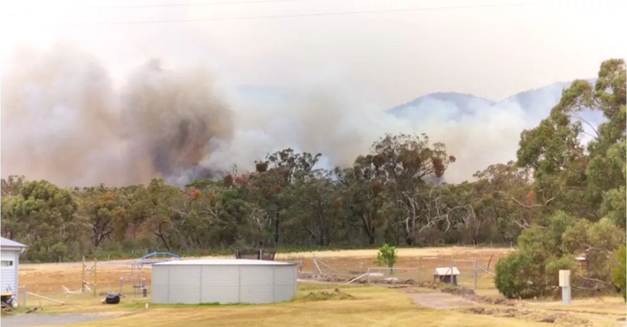 Victoria Bushfire Rages On Despite Cooler Conditions