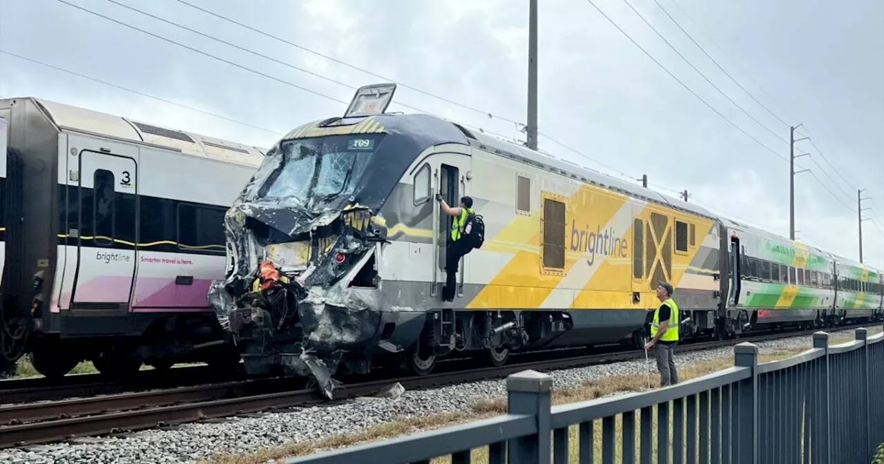 Three Firefighters, 12 Passengers Injured in Delray Beach Fire Truck, Brightline Train Crash