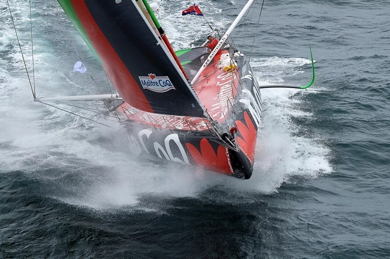 Avarie de Barre pour Yannick Bestaven lors du Vendée Globe