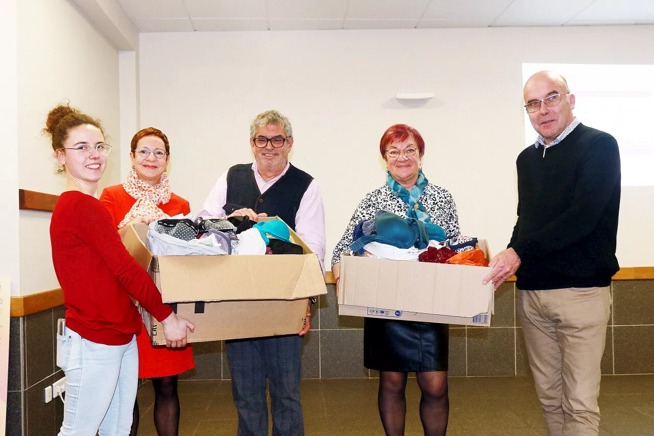 La collecte de soutiens-gorge à Montmirail soutient les femmes atteintes de cancer du sein