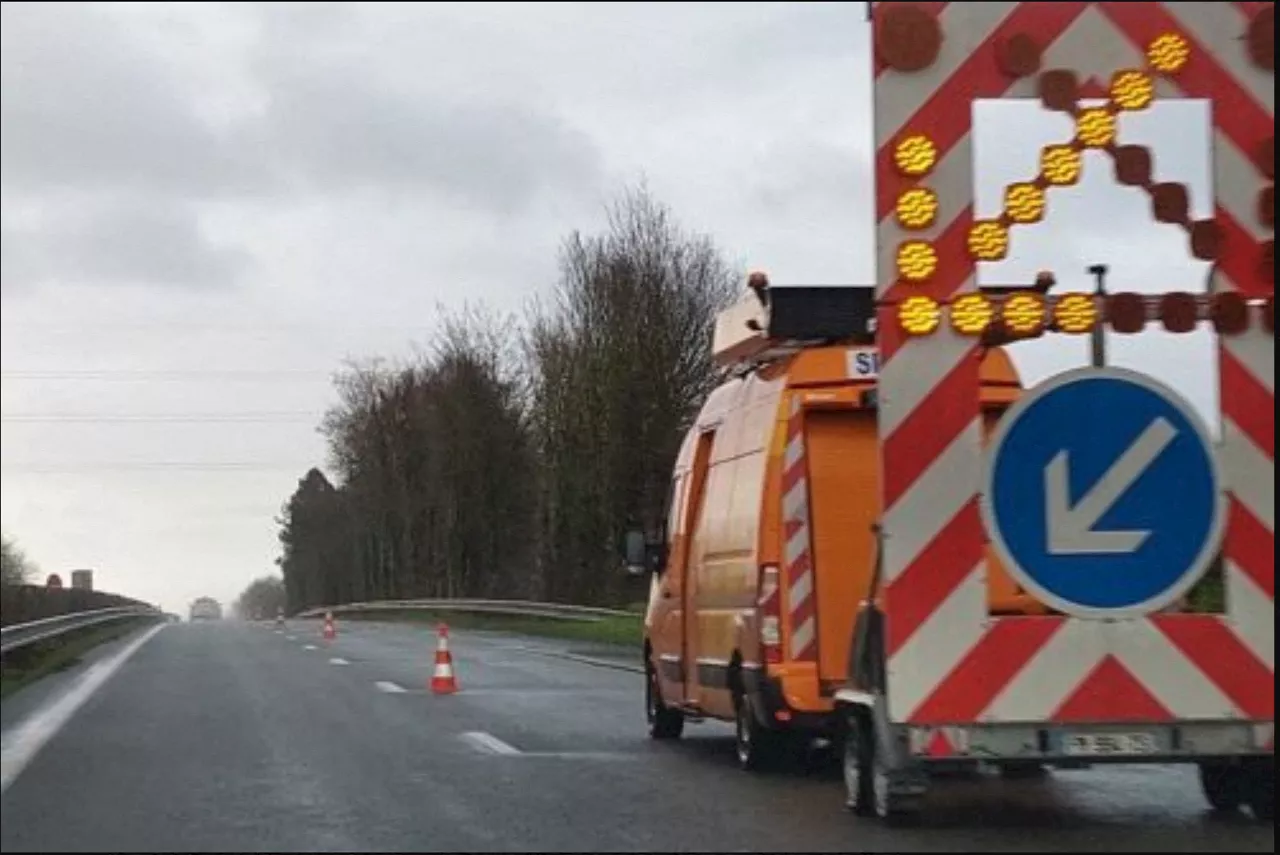 Sa voiture se bloque sur la 2x2 voies à Loudéac, elle sortait d'un garage