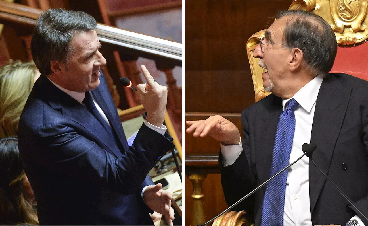 Renzi-La Russa, scontro al Senato: 'Camerata...'