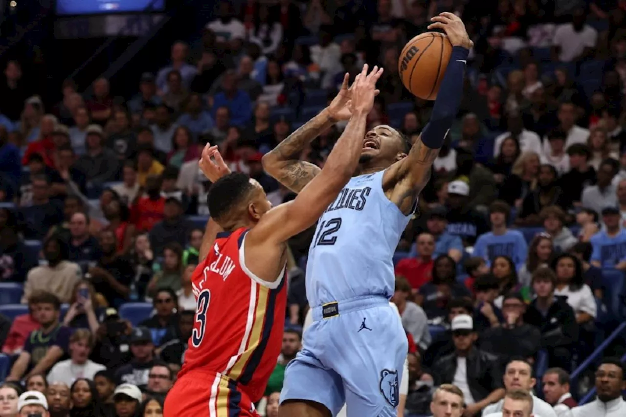 Ja Morant Cedera Bahu, Grizzlies Tundukkan Pelicans