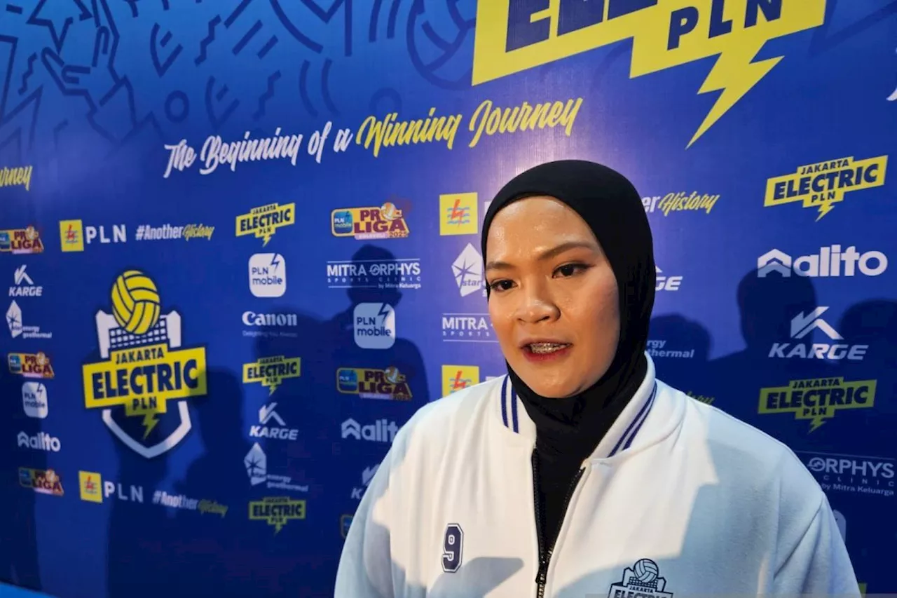 Kapten Jakarta Electric PLN, Dewi Intan Sari, Siap Hadapi Rasa Grogi di Proliga 2025