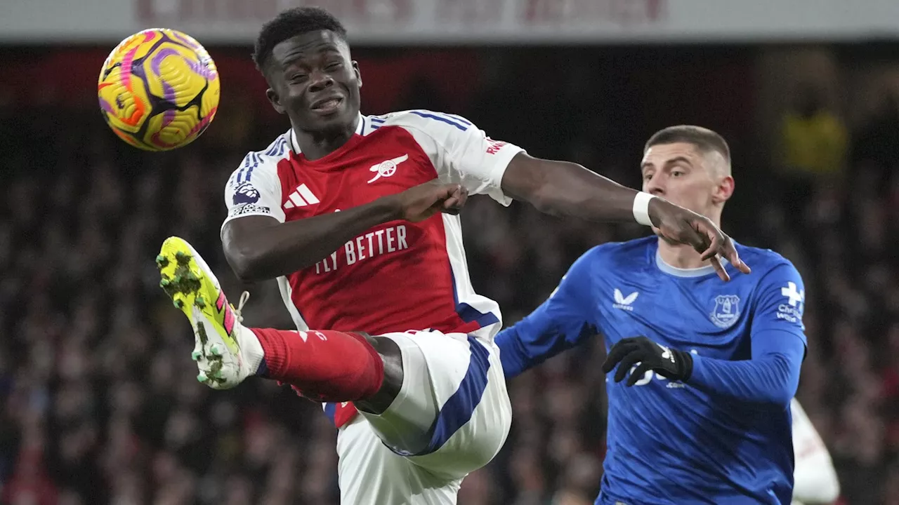 Arsenal's Saka Faces Long Hamstring Injury Recovery