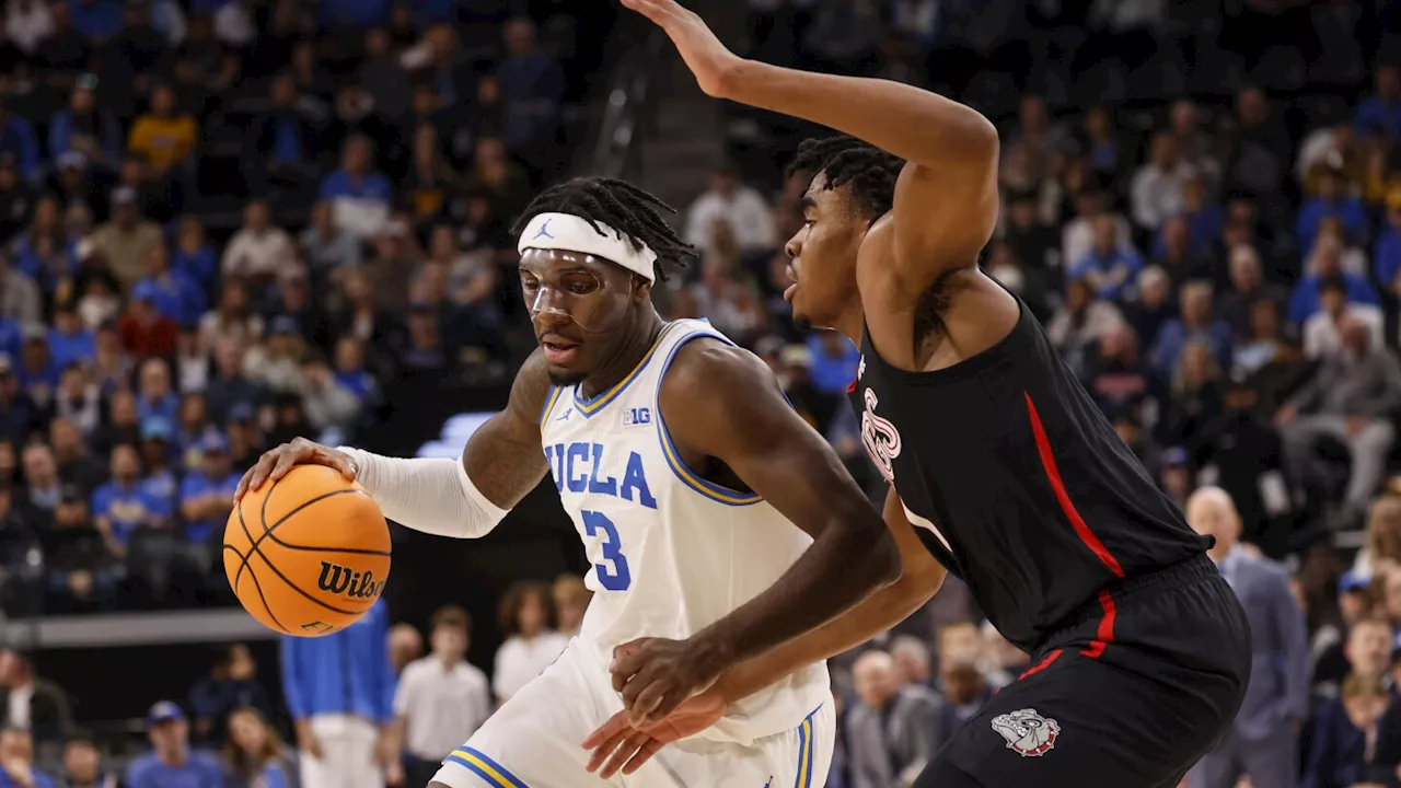 Dailey leads No. 22 UCLA over 14th-ranked Gonzaga 65-62 in 1st college hoops game at Intuit Dome