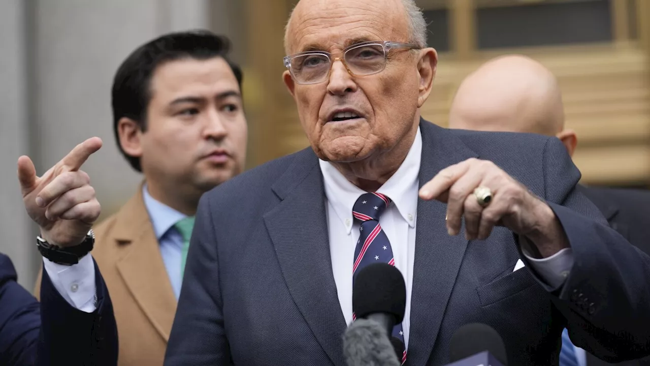 Judge signals contempt hearing for Giuliani might not go well for him