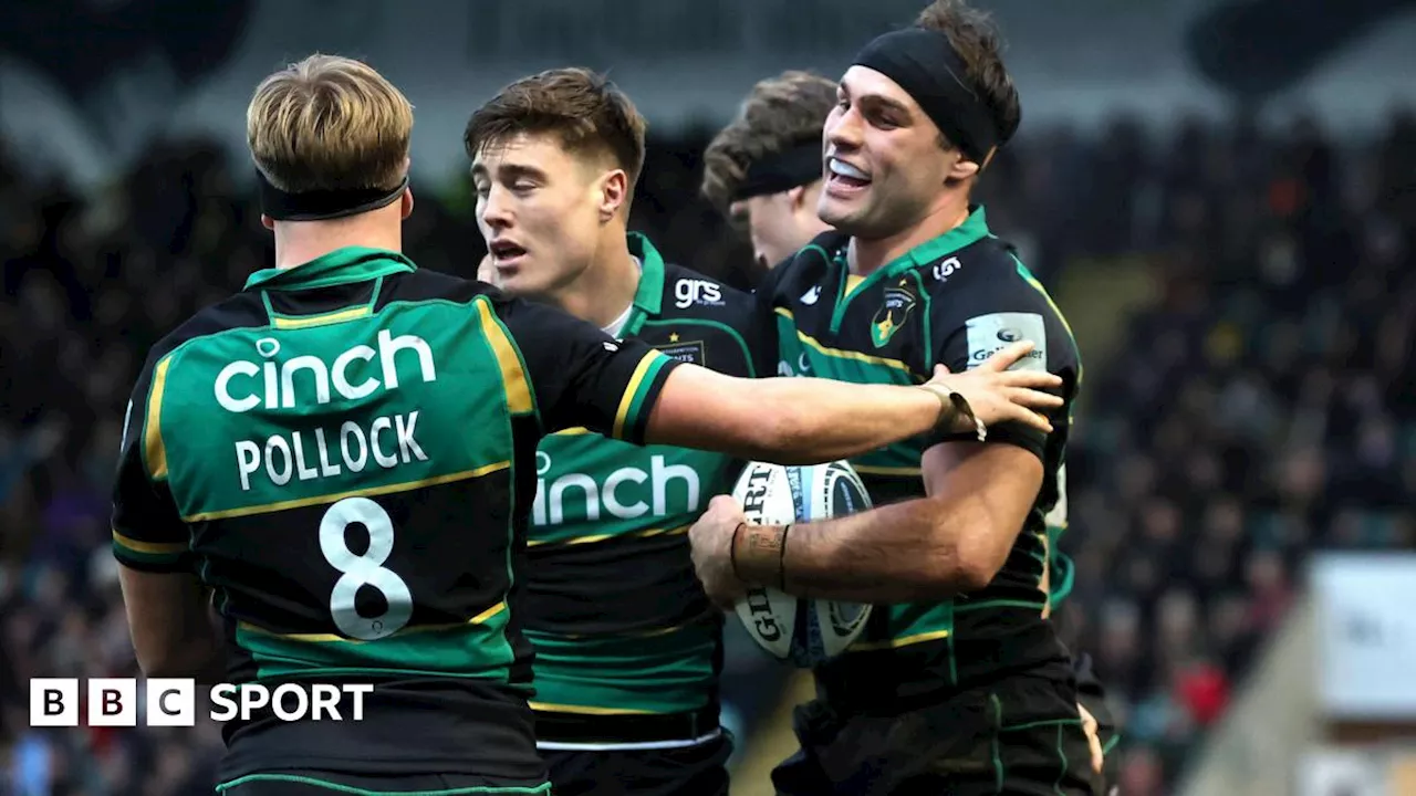 Northampton Saints Hammer Newcastle Falcons