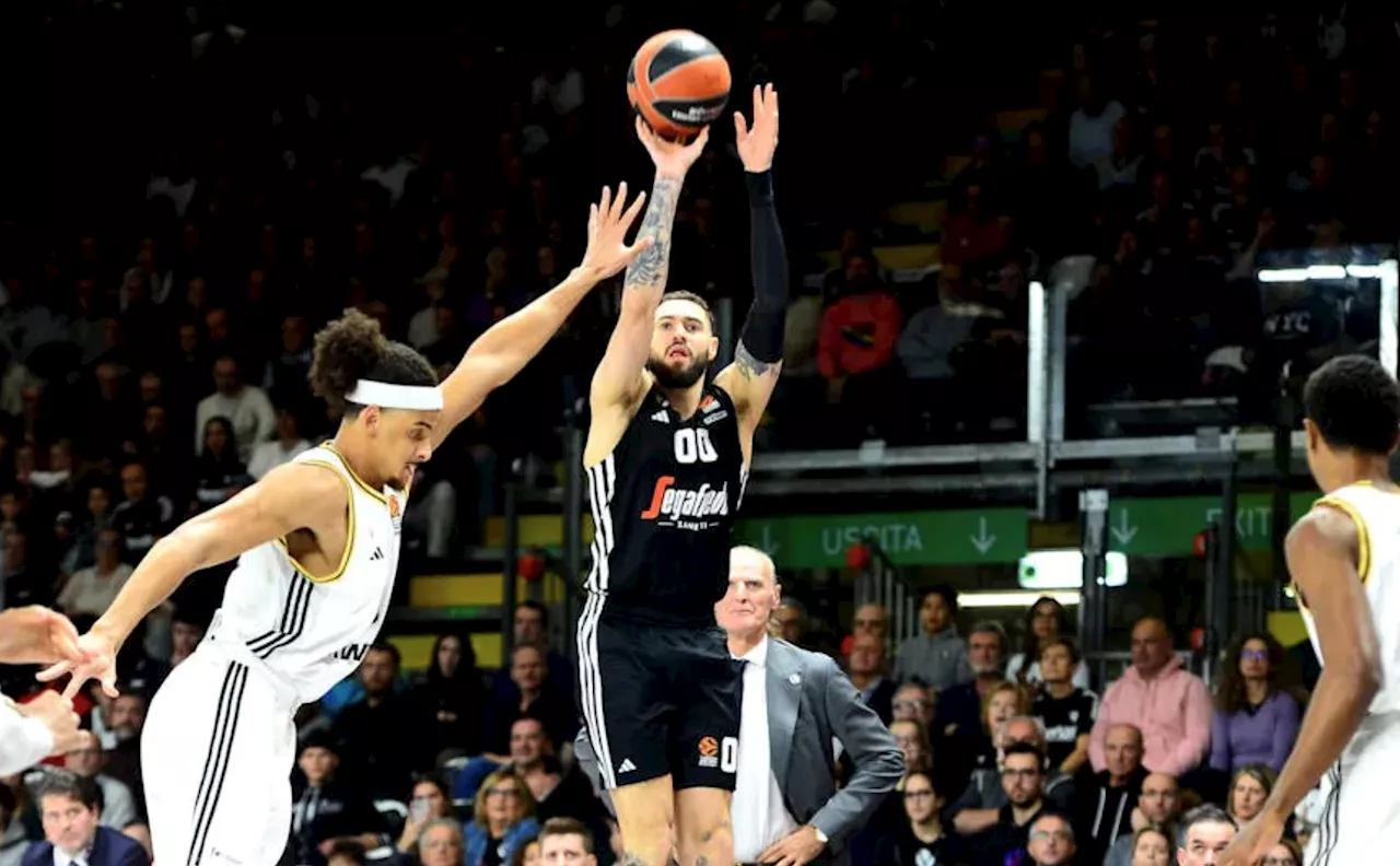 ASVEL s'incline face à la Virtus Bologne