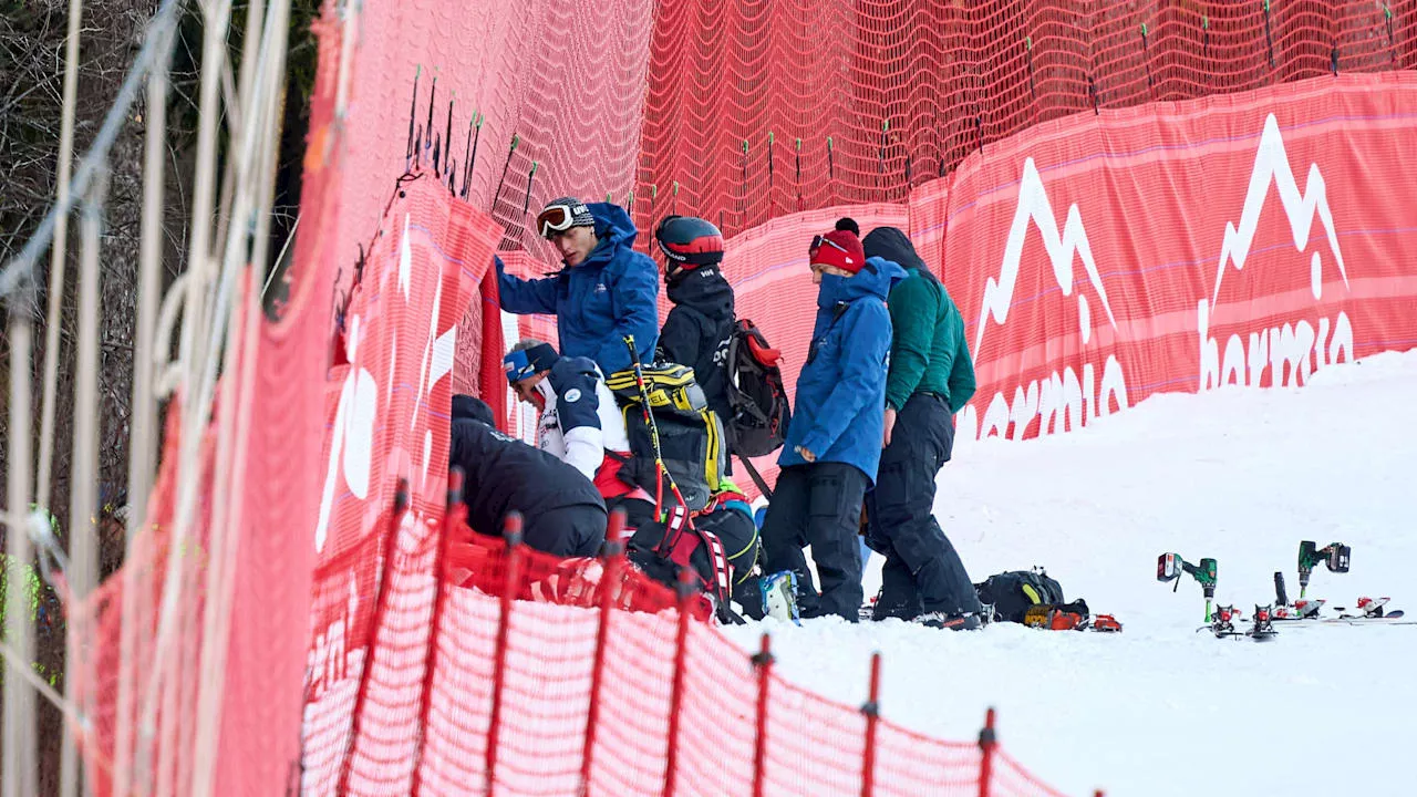 Bormio Abfahrt: Verletzungsalarm nach Sturz von Sarrazin