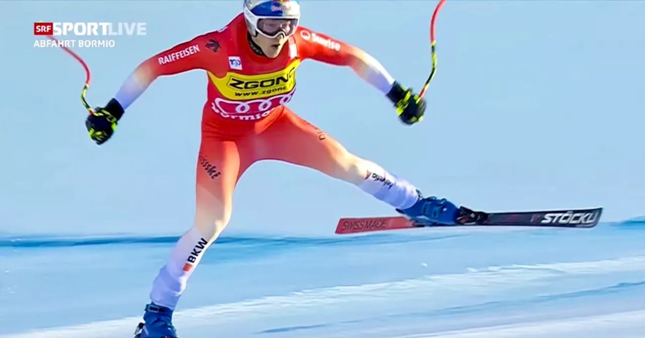 Alexis Monney gewinnt Abfahrt in Bormio