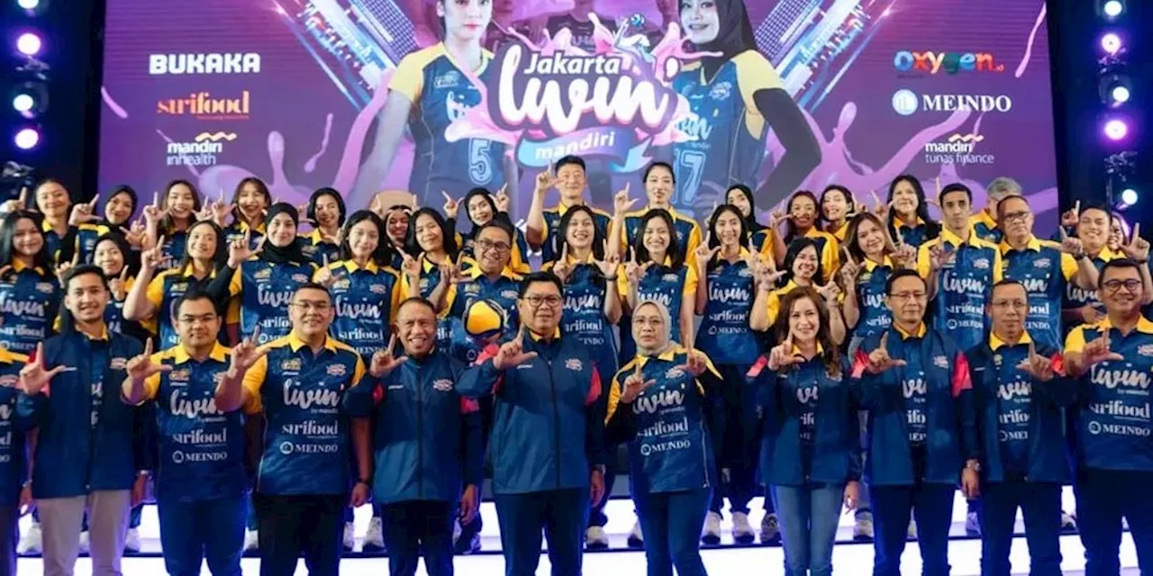 Daftar Pemain Jakarta Livin Mandiri di PLN Mobile Proliga 2025