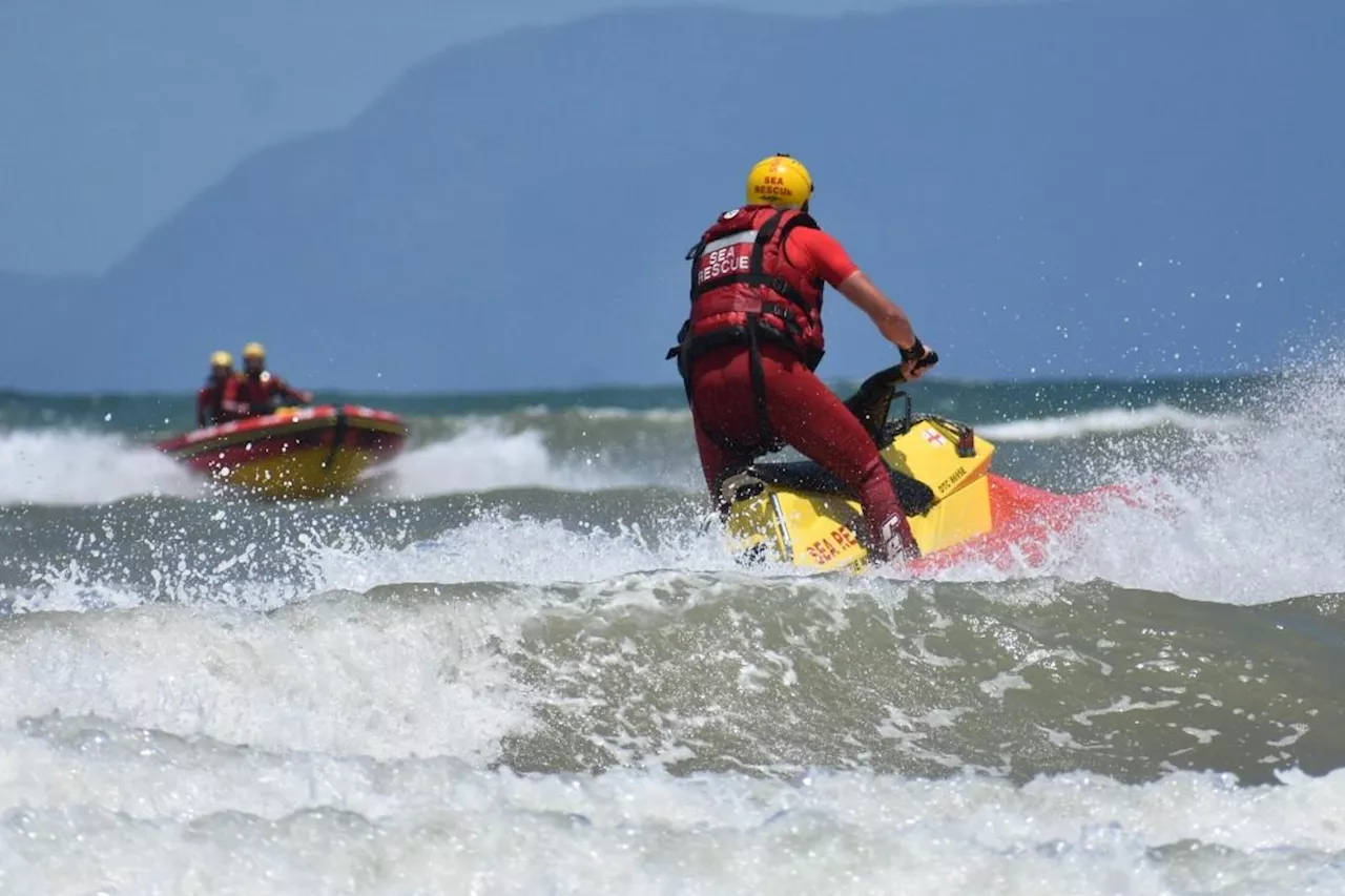 Strand Beach Lifeguards Rescue Teenager from Rip Current