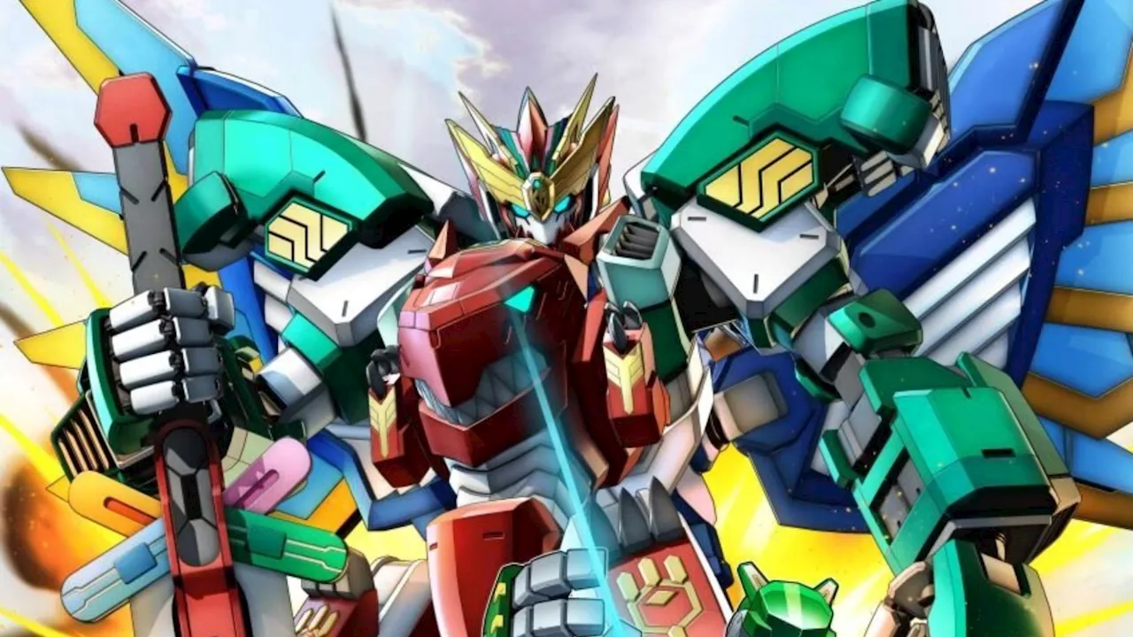 New Poster Reveals Maximum Kizuna Kaiser Megazord in Upcoming Isekai Super Sentai Anime