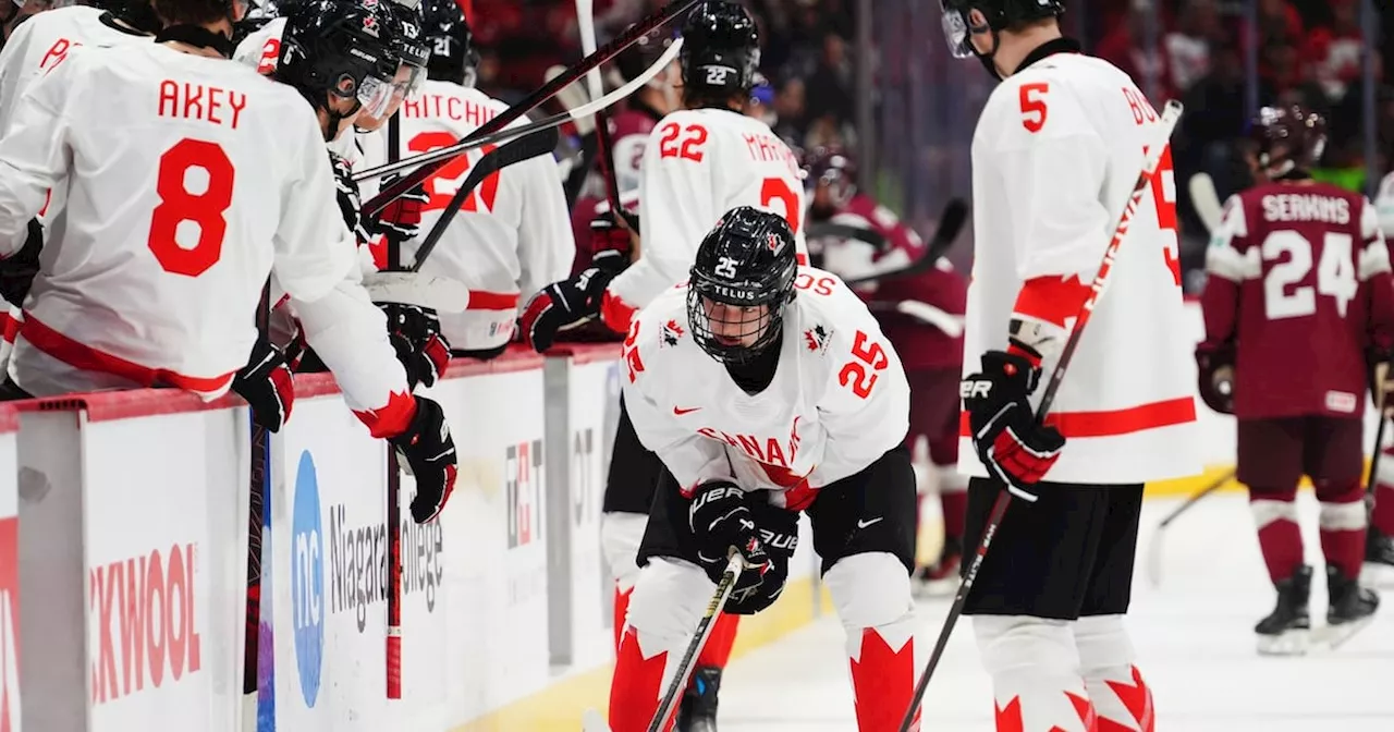 ‘Big blow’: Canadian defenceman Matthew Schaefer ruled out of world juniors