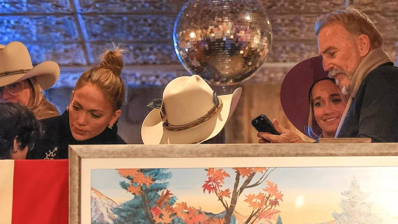 Jennifer Lopez Has a 'Yellowstone' Getaway with Kevin Costner