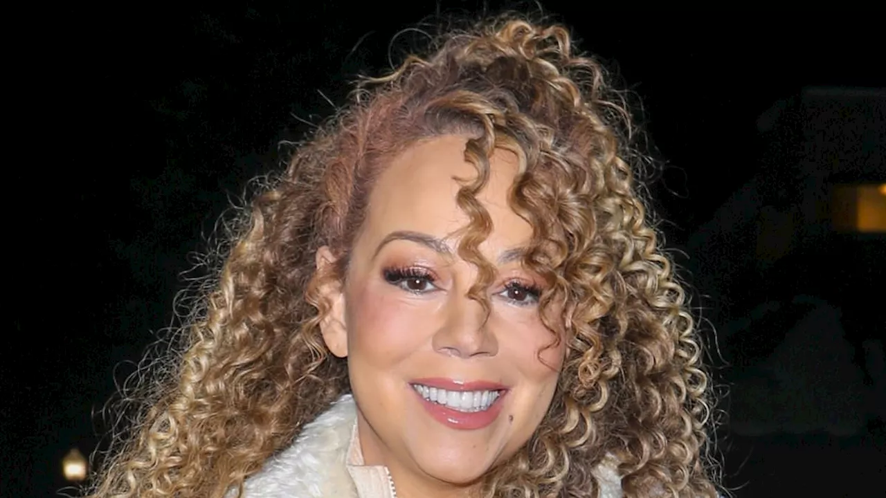 Mariah Carey Rocks 90s Hair in Aspen