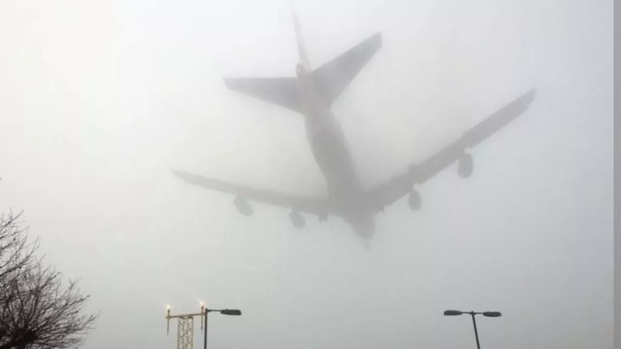 Dense Fog Causes Airport Disruptions Across UK