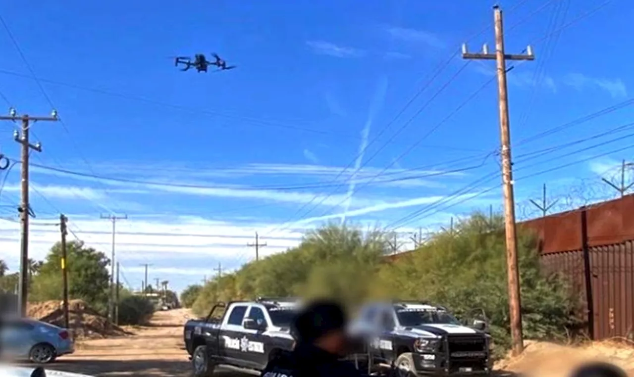 FOTOS: Hallan con un dron túnel que conecta México con Estados Unidos