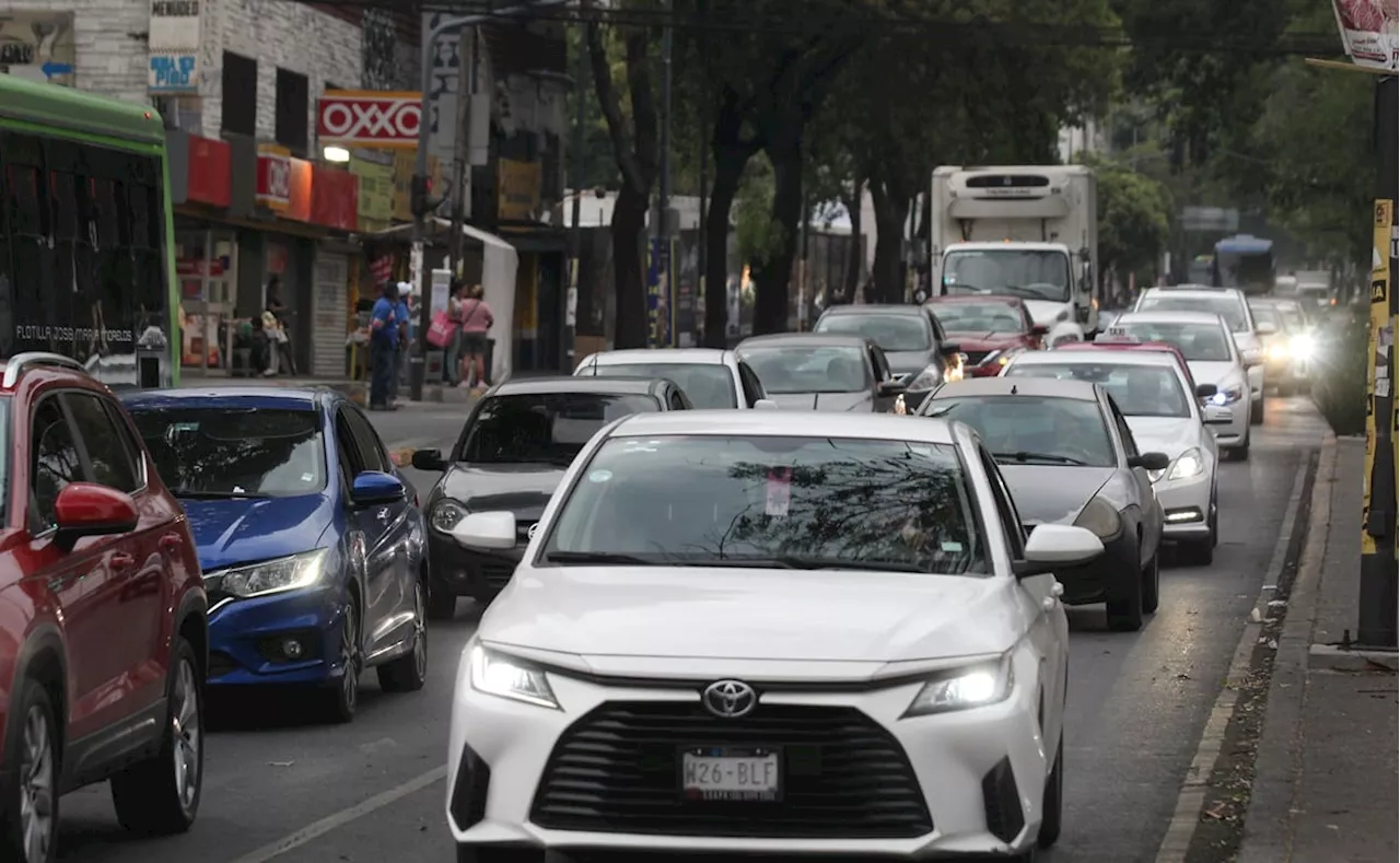 Restrictción vehicular en la Ciudad de México este sábado