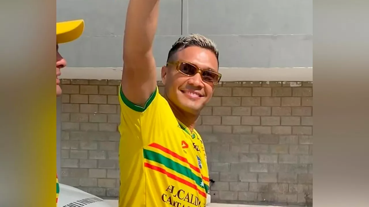 Teófilo Gutiérrez se despide del Real Cartagena