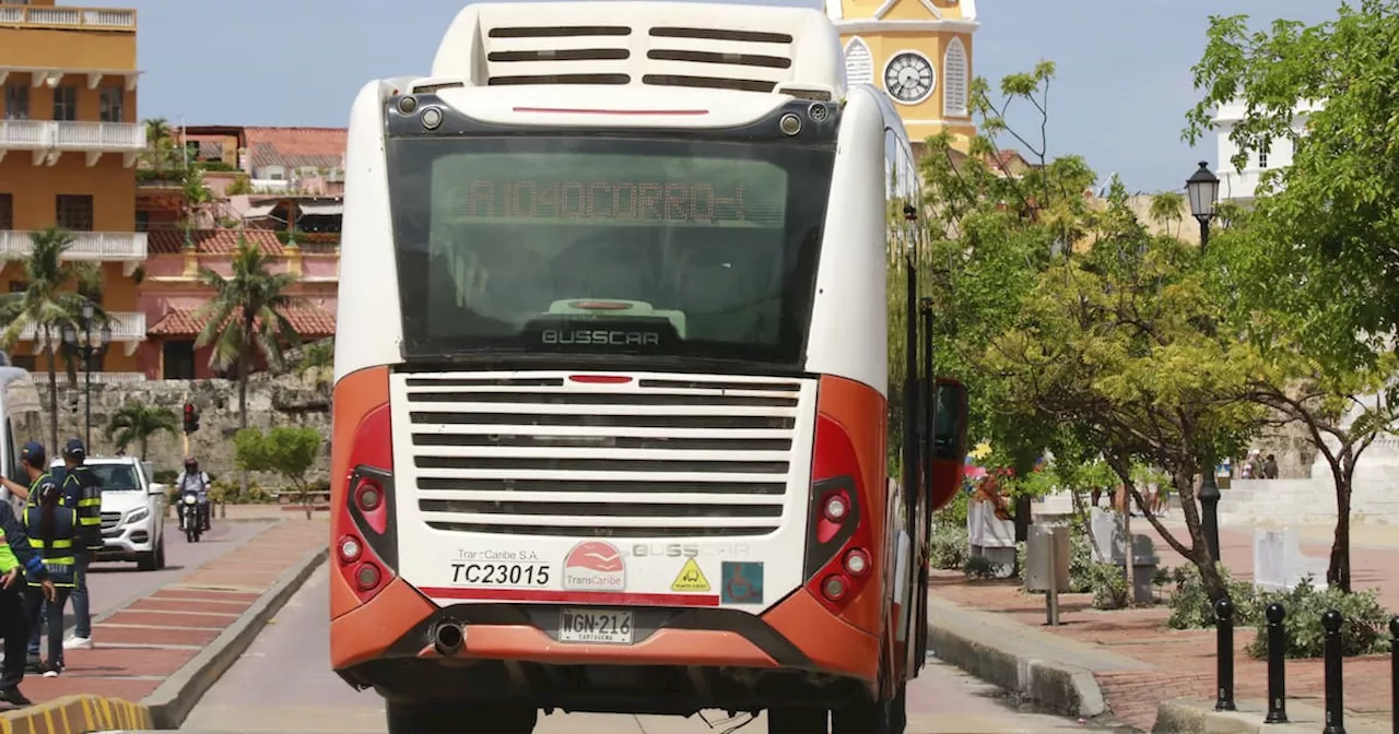 Accidente de Transcaribe en la India Catalina deja ocho heridos