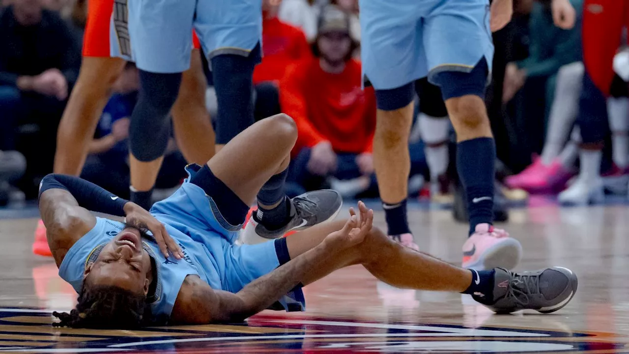 Grizzlies' Ja Morant out vs. Thunder with shoulder injury