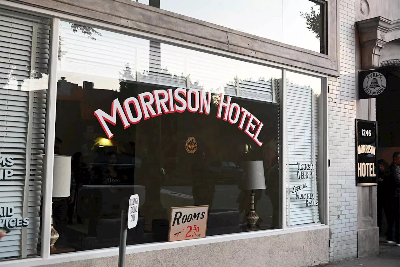 Historic Morrison Hotel, Featured on The Doors' Album Cover, Burns Down