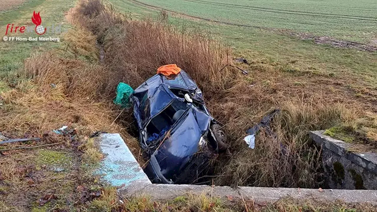 Person nach Unfall in Horn-Bad Meinberg eingeschlossen und gerettet