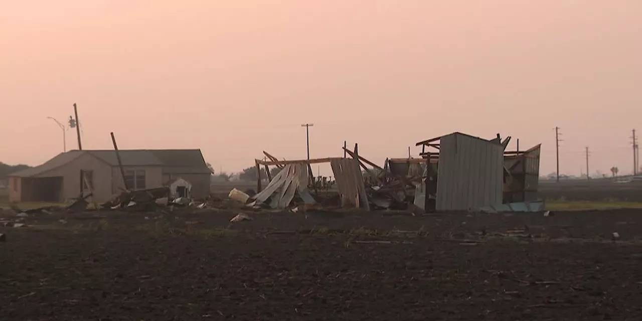 Tornado Damages 80-Year-Old Farm in Texas