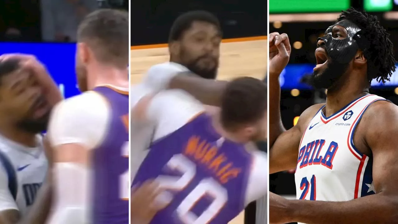 NBA Suspends Players for On-Court Brawl