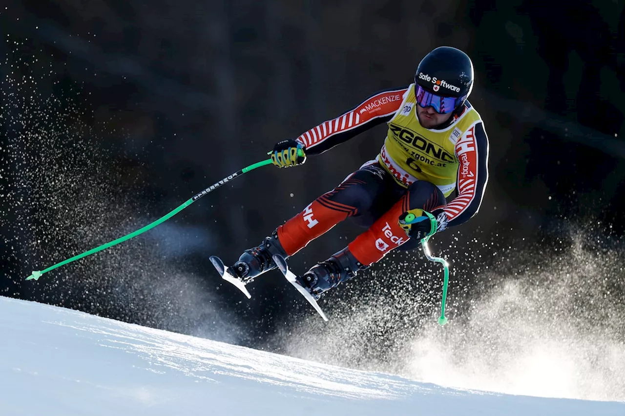 Alexander Wins World Cup Downhill Bronze in Bormio